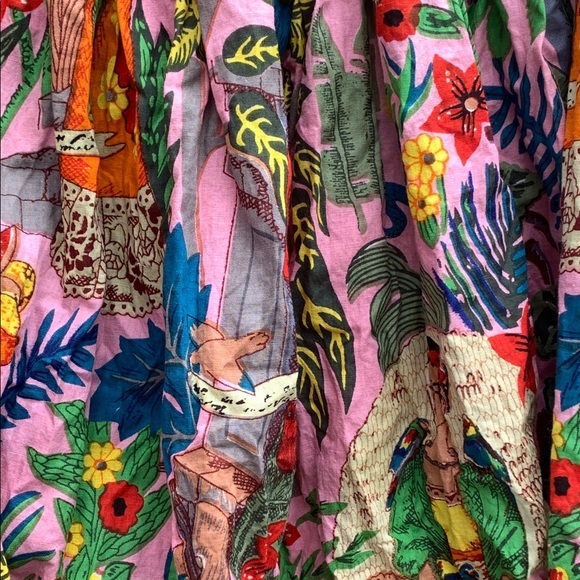 Handmade Frida Kahlo harem pants - Picture 3 of 4